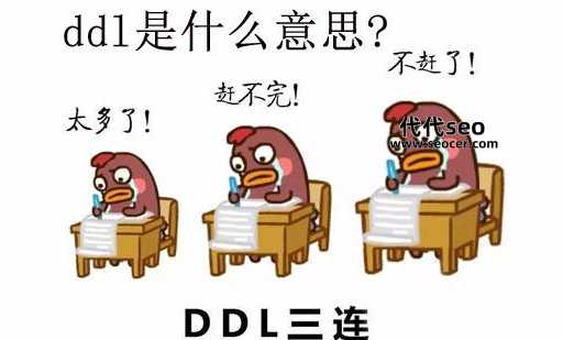 ddl是什么意思