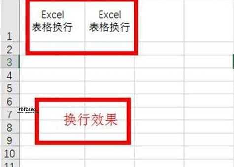 ﻿表格单元格里如何换行(Excel换行快捷键是什么)