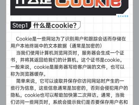 cookies是什么意思？这篇文章说得很清楚！