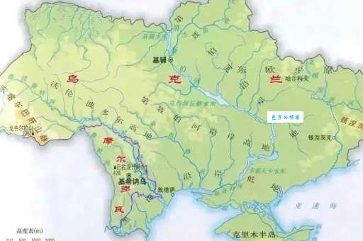 乌克兰面积有多大？60万平方公里是多大概念？