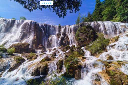 你知道九寨沟最宽的瀑布吗？诺日朗瀑布奇观等你来看！
