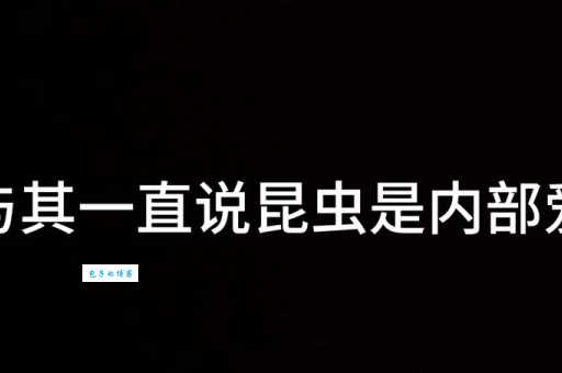 蛛丝马迹：成语里隐藏的“马”是一种怎样的昆虫？