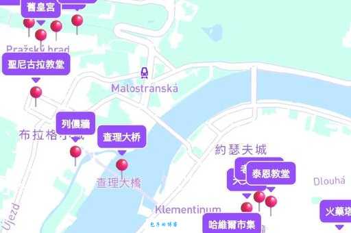 寻找布拉格广场？这份地图告诉你它在哪个位置