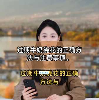 过期牛奶浇花，这样做才有效！安全又省钱