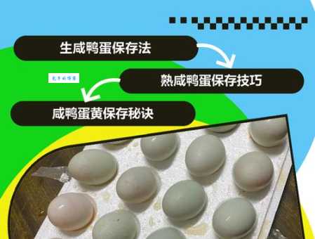 咸鸭蛋的最佳保存方法是什么？教你延长保质期